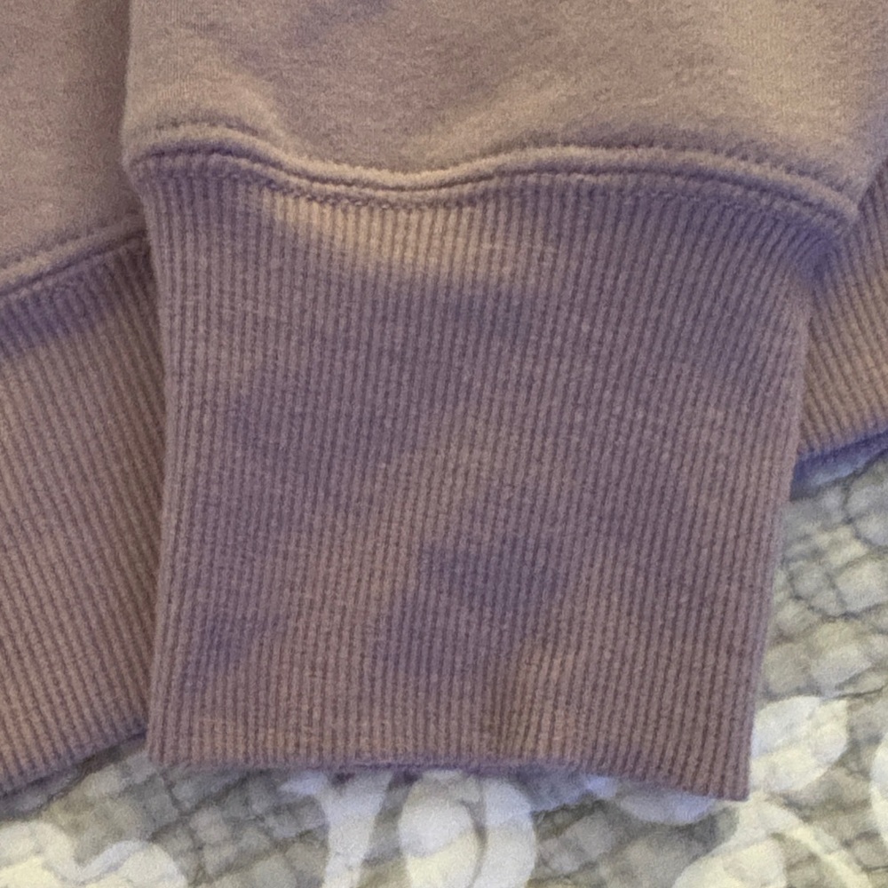Harmony Balance Cropped Hoodie ~ Size Large ~ Lavender - Picture 3 of 11